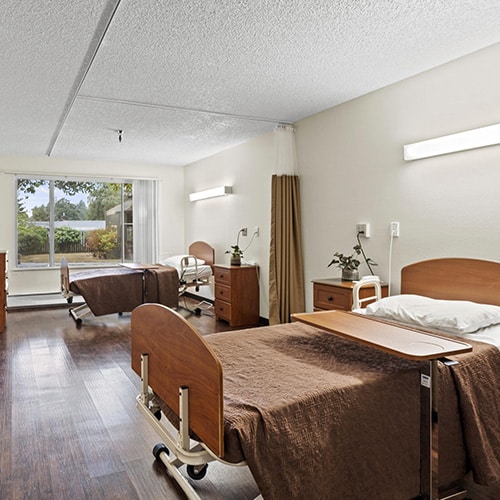 Patients shared room at Cottage Grove